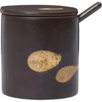 Ferm Living Suikerpot Koyo Dark Brown / Buff