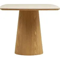 Ebuy24 Eettafel Noli Travertin/Essenfineer Naturel 200cm