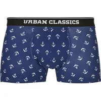 Urban Classics Boxershorts blauw / grijs / zwart