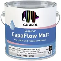 Caparol Capacryl Capaflow Mat | Matte Lakverf Binnen 2,5 LTR - Wit
