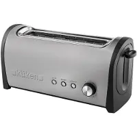 Kuken 33623, 1 stuk, zwart, roestvrij staal, polycarbonaat (PC), roestvrij staal, knoppen, draaiknoppen, 1000 W, 220 - 240 V