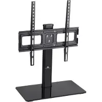Macleans MC-450 Universele tv-standaard Standvoet voor tv-schermen van 32-65 inch QLED LCD LED OLED plasma-tv's tot max. 40 kg max. VESA 400x400, hoogte