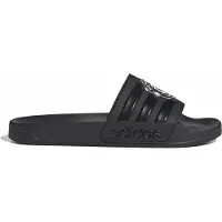 Adidas Muiltjes 'ADILETTE' zwart / wit
