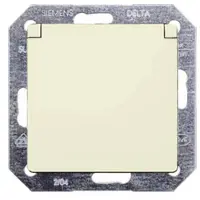 Siemens 5UB1905 Wandcontactdoos met randaarde Delta Wit Schakelmateriaal 1 stuk(s)