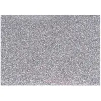 Creativ Company Opstrijkfolie glitter zilver, a5