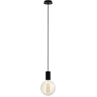 Eglo Pozueta - Hanglamp - E27 - Ø 12,5 cm - Zwart