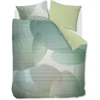 Beddinghouse Dutch Design Dekbedovertrek Lombard Street Groen Lyocell-260 x 200 / 220 cm | Extra Breed