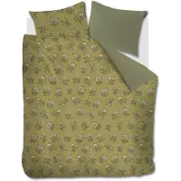 Beddinghouse Dekbedovertrek Bygone Olive Green Polyester-200 x 200 / 220 cm | 2-Persoons