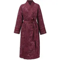 Pip studio Jasmin Jacquard Bathrobe Donker roze S