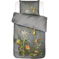 Essenza Dekbedovertrek Ficaria Grey Satijn-140 x 200 / 220 cm | 1-Persoons
