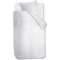 Beddinghouse Dekbedovertrek Mist Wit Katoen-140 x 200 / 220 cm | 1-Persoons
