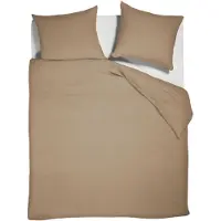 Beddinghouse Dekbedovertrek Mist Licht bruin 240x200/220 cm