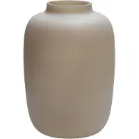 Vase the World - Artic M matte ivory Ø25 x H35 cm