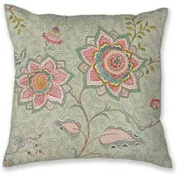 Pip studio Sierkussen Mumbai Morning Square Cushion Licht Groen (53 x 53 cm)