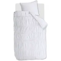 RiviĆØra Maison Dekbedovertrek Ruffle Wit-140 x 200 / 220 cm | 1-Persoons