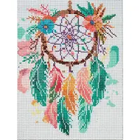 Panduro Junior DIY kit - Bling Dots dreamcatcher