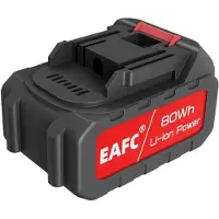Eafc Vervangende Li-Ion Accu 18V-21V voor Hogedruk Autowasser – Alleen de accu (geschikt voor bladblazer en gereedschappen)