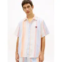 Tommy Hilfiger Overhemd hemelsblauw / zalm roze / oranjerood / wit