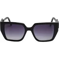 Karl Lagerfeld Vrouwen Rechthoekige Zonnebril Gemaakt van Gerecycled Plastic KL6098S N