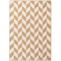 Ted Baker Vloerkleed Terrick Rechthoekig - Jute wit 200 x