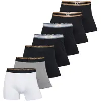 Cr7 - Cristiano Ronaldo Boxershorts ' Stretch mit Geschenkbox ' grijs gemêleerd / zwart / wit