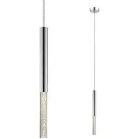 Zumaline hanglamp, 14x E14, zwart, verchroomd, model NIRA MD3523-14L-EBCN