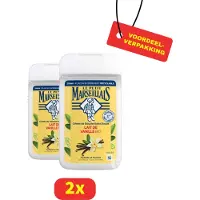Le Petit Marseillais Douchegel - Biologisch - Vanillemelk - 2 x 250ml - Voordeelverpakking