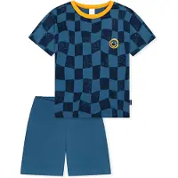 Schiesser Nachtkledij ' Kids Nightwear ' blauw / zwart