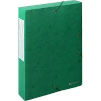 Exacompta Nature Future A4 Documentenbox, 320 x 240 x 60 mm, Karton, 600 g/m², Groen
