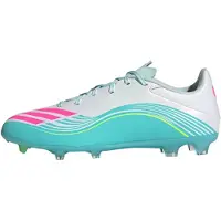 Adidas Voetbalschoen 'F50 Messi League' turquoise / neongroen / neonroze / wit