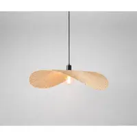 Groenovatie Bamboe Hanglamp - Handgemaakt - Naturel - 75x50 cm