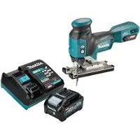 Makita JV 001 GM101 Accu decoupeerzaag 40 V max. 135 mm borstelloos + 1x accu 4.0 Ah + lader