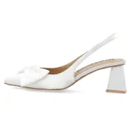 Bianco Slingpumps 'BIAMaralyn' wit
