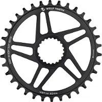 Wolf Tooth Direct Mount Kettingblad voor Shimano Boost 3 mm Drop-Stop ST voor Shimano HyperGlide+ 12S Zwart || Maat: 32