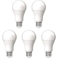 Avide E27 LED Lamp 4.9W - Hoog Lumen 806 Lumen - 240V - 3000K - LED Globe A60 - Vervangt 60W - 5 stuks