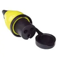 Victron Energy 16a/2p/power Outlet Plug 250v 3w Geel