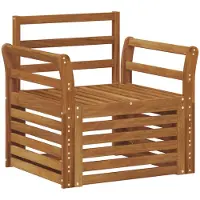 vidaXL Buiten bank set Massief Acacia Hout