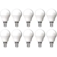 Avide E14 LED Lamp 4.5W - 470lm - 3000K - Warm Wit - LED Mini Globe P45 - Vervangt 40W Gloeilamp - 10 stuks