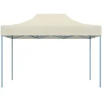 vidaXL Partytent Crème 280 x 410 x 315 cm Oxford Stof