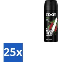 Axe – Deodorant Spray – Africa – 150 ml - Bulkverpakking - 25 stuks