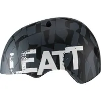 Leatt MTB Trail 1.0 Junior Zwart Grijs Kinder Fietshelm Maat