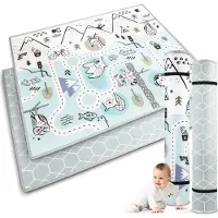 Nukido Opgerolde schuimmat 180 x 150 x 1,5 cm NK-342