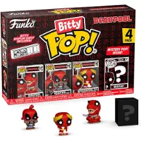 Funko POP! Deadpool Bitty Pop! Vinyl Figure 4-Pack Dinopool 2,5 cm