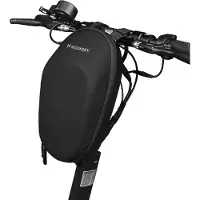 Wozinsky Waterdichte tas voor het stuur van een scooter, tas voor scooter 4 l zwart