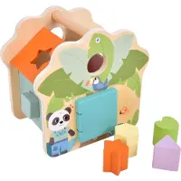 Small Foot - Houten Vormenstoof Jungle Friends FSC