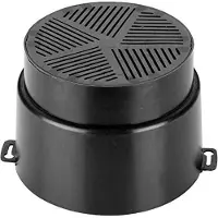 Wpro UNF001 Universeel koolfilter (aanpasbaar aan alle modellen) - Diameter 153 mm - Zelfdovend