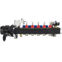 U-Tube Systems Compact Professional Kunststof Verdeler 4 Groeps