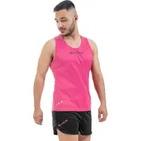 Givova Sport kledingset Running/Hardlopen/ Fitness, Givova Kit New York KITA07, Fuxia Roze /Zwart, maat M