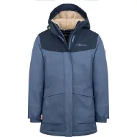 TROLLKIDS - Girl's Oslo Coat Pro - Lange jas 152, blauw