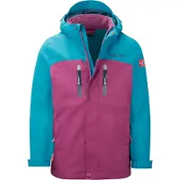 TROLLKIDS - Girl's Bryggen 3in1 Jacket - 3-in-1-jas 104, purper
